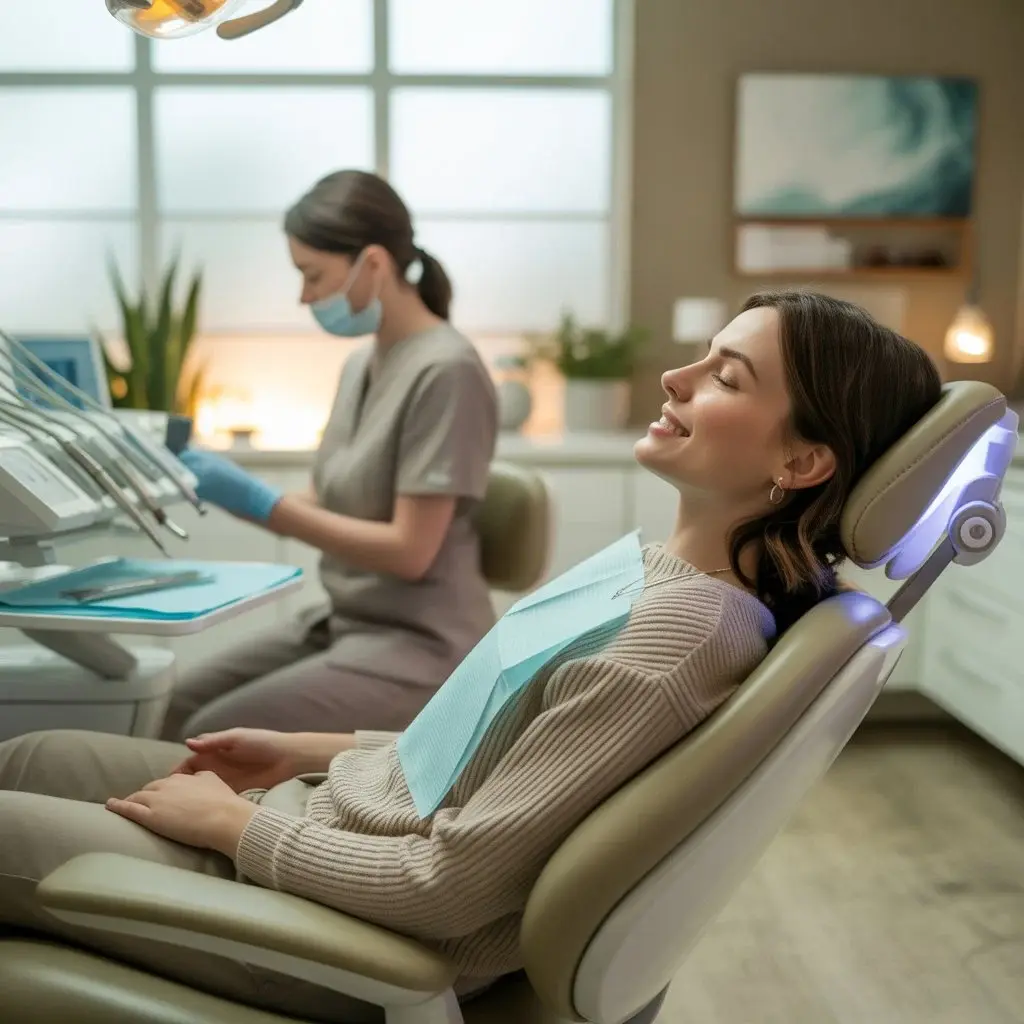 Comfortable dental treatment room